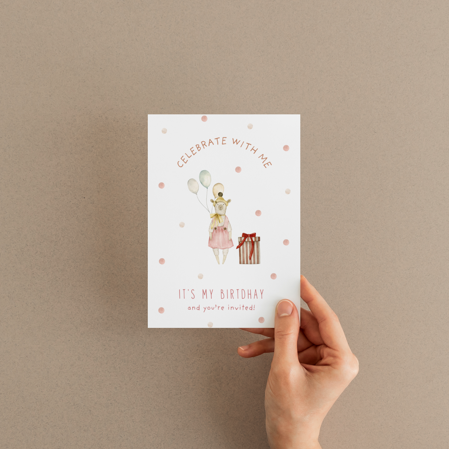 Birthday Invitations - Little Goose