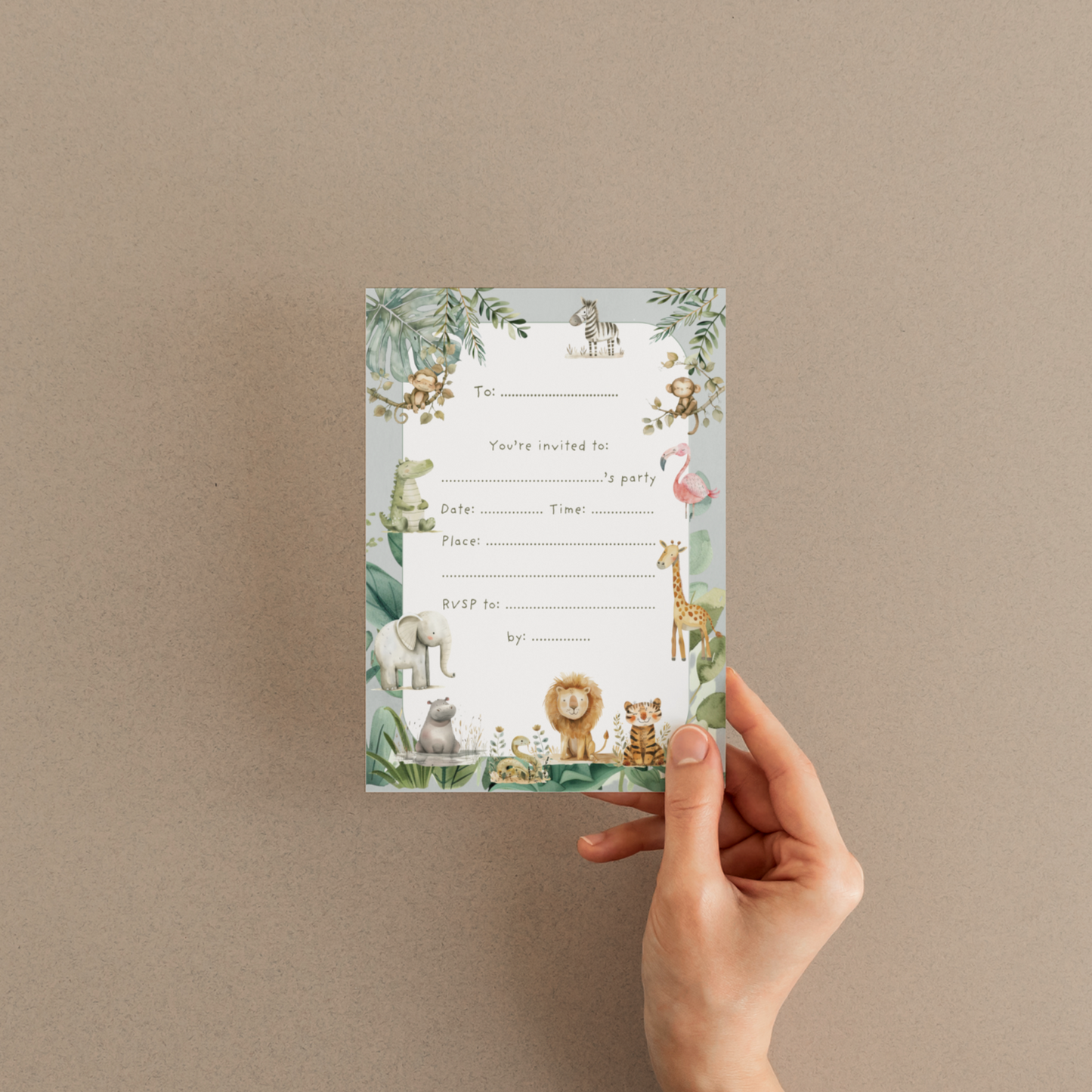Birthday Invitations - Little Goose