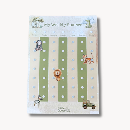 Weekly Planner for Kids A3