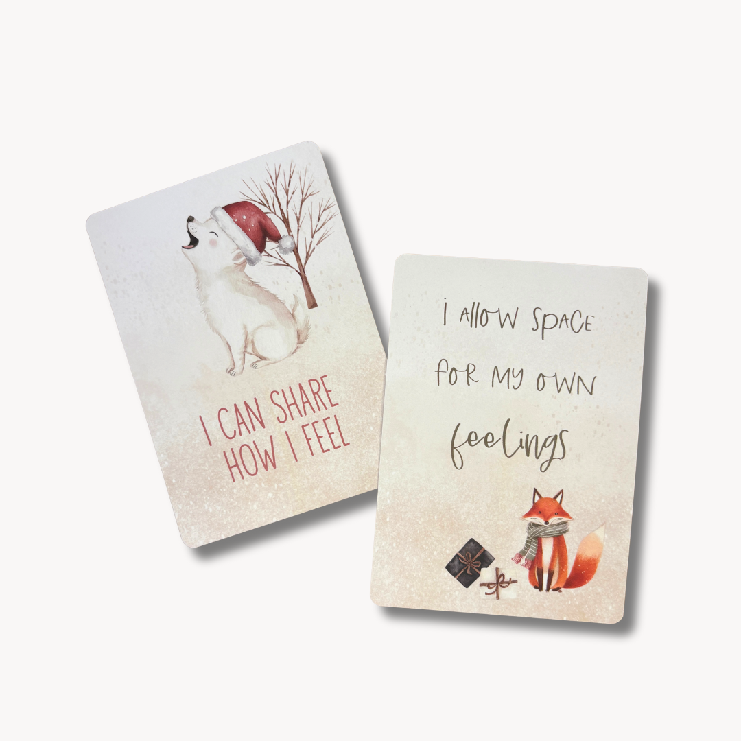 Festive Affirmation Duo Cards (Adult & Child)