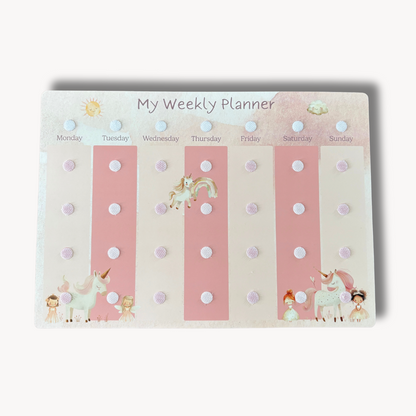 Weekly Planner for Kids A4