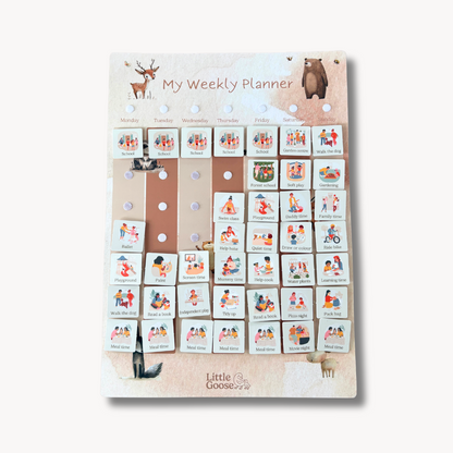 Weekly Planner for Kids A3