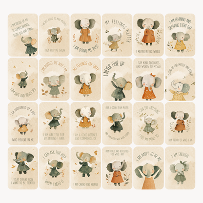 Affirmation Cards for Bigger Kids