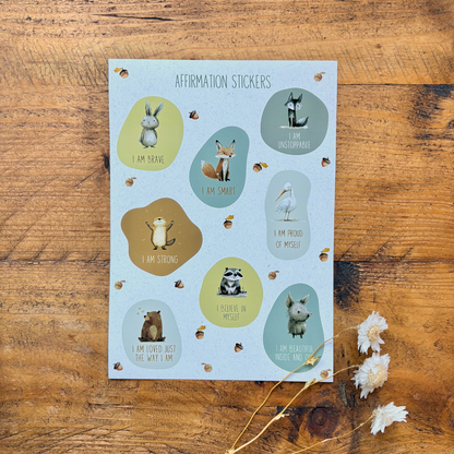 Affirmation Stickers for Kids