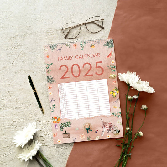 A3 Family Calendar 2025 - Little Goose