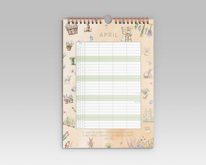 A3 Family Calendar 2025 - Little Goose
