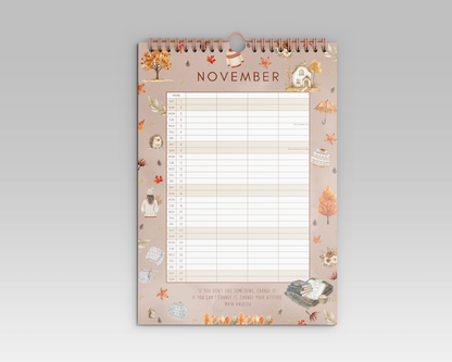 A3 Family Calendar 2025 - Little Goose