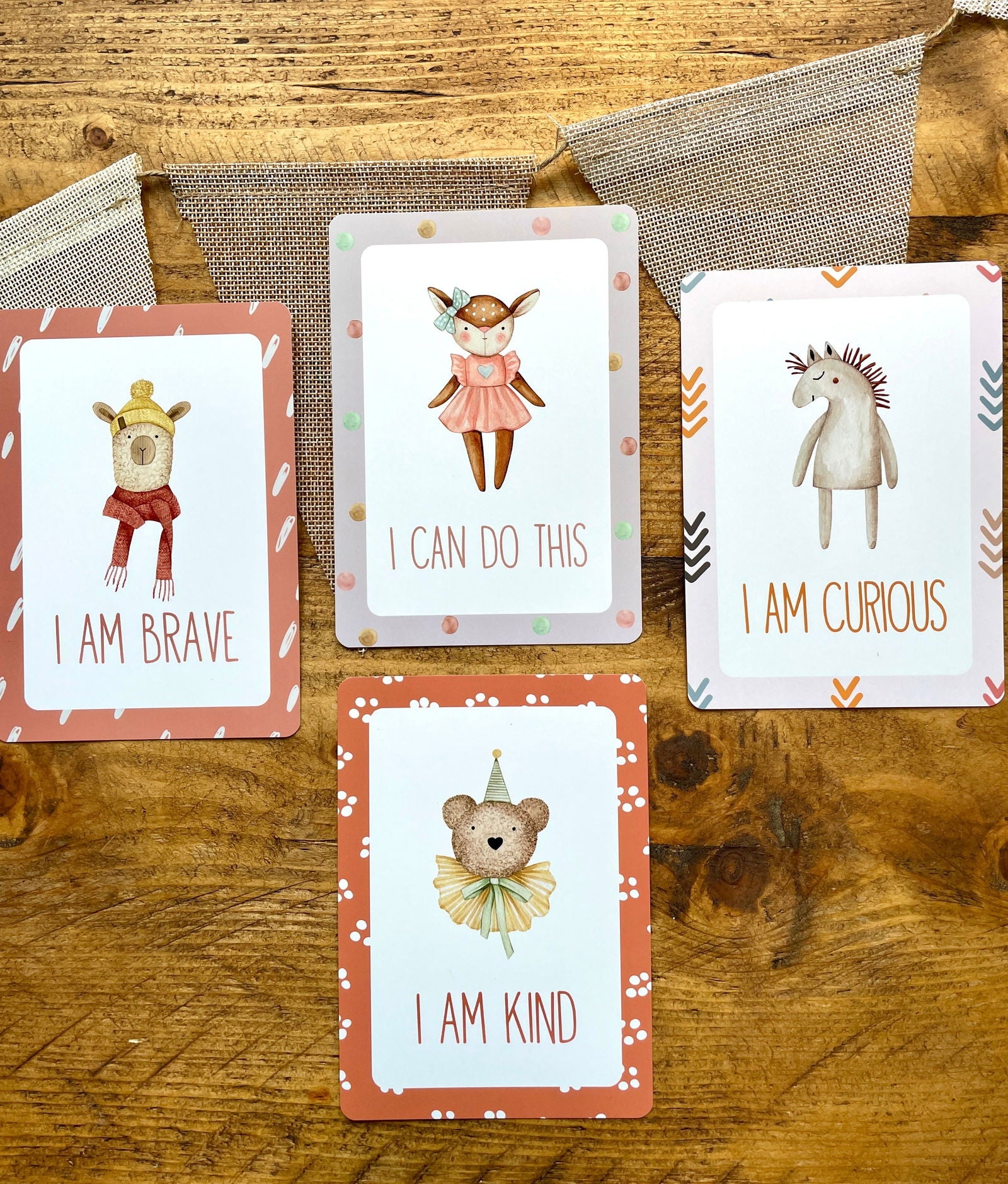 Affirmation Cards for Kids - Little Goose