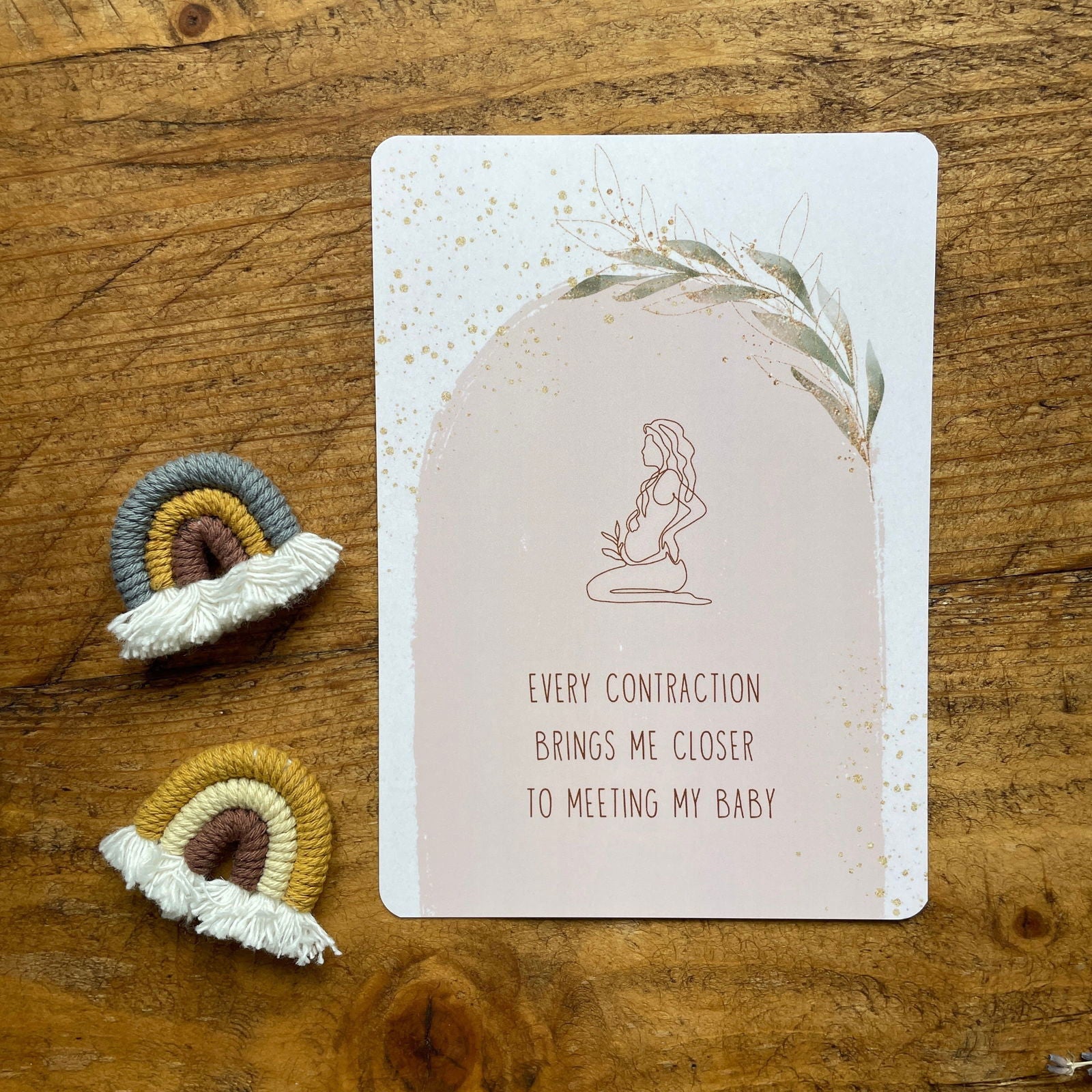 Affirmation Cards for Pregnancy - Little Goose