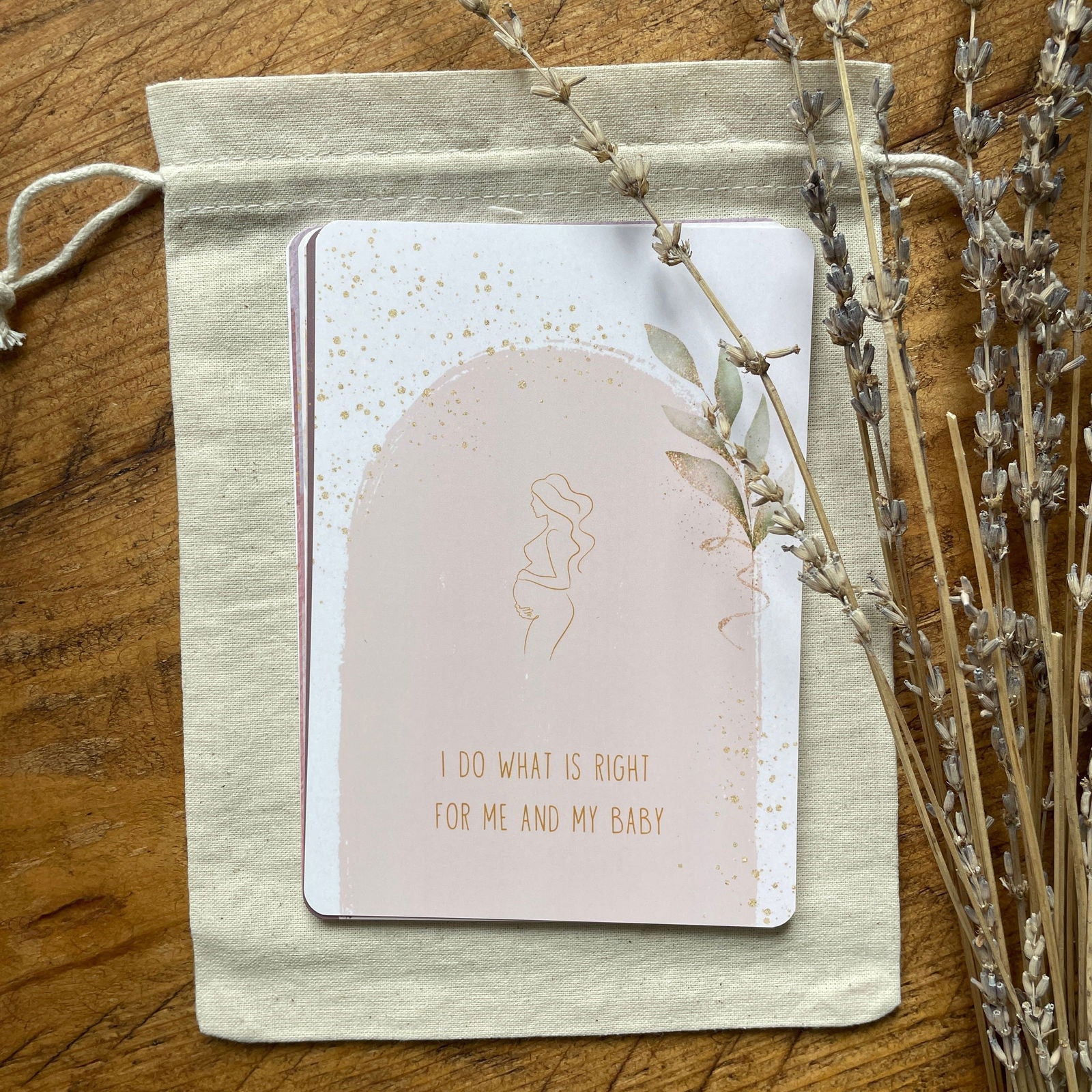 Affirmation Cards for Pregnancy - Little Goose