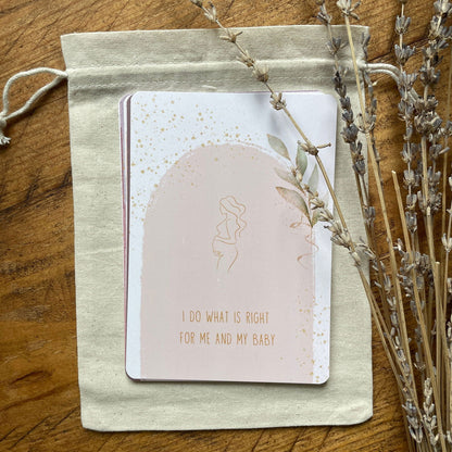 Affirmation Cards for Pregnancy - Little Goose