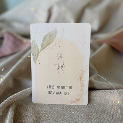 Affirmation Cards for Pregnancy - Little Goose