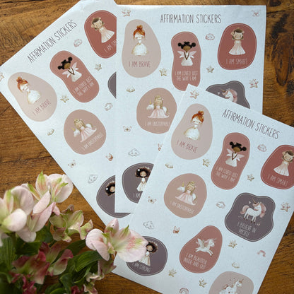 Affirmation Stickers for Kids - Little Goose