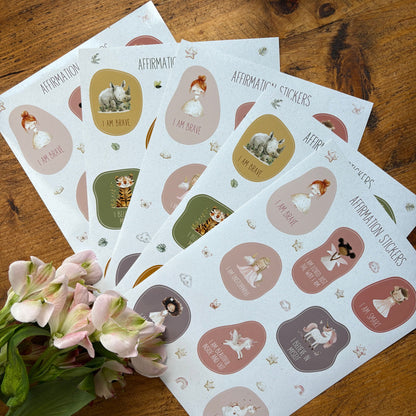 Affirmation Stickers for Kids - Little Goose