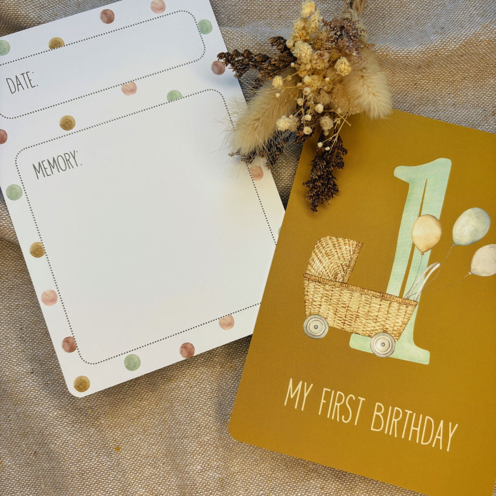 Baby Milestone Cards - Little Goose