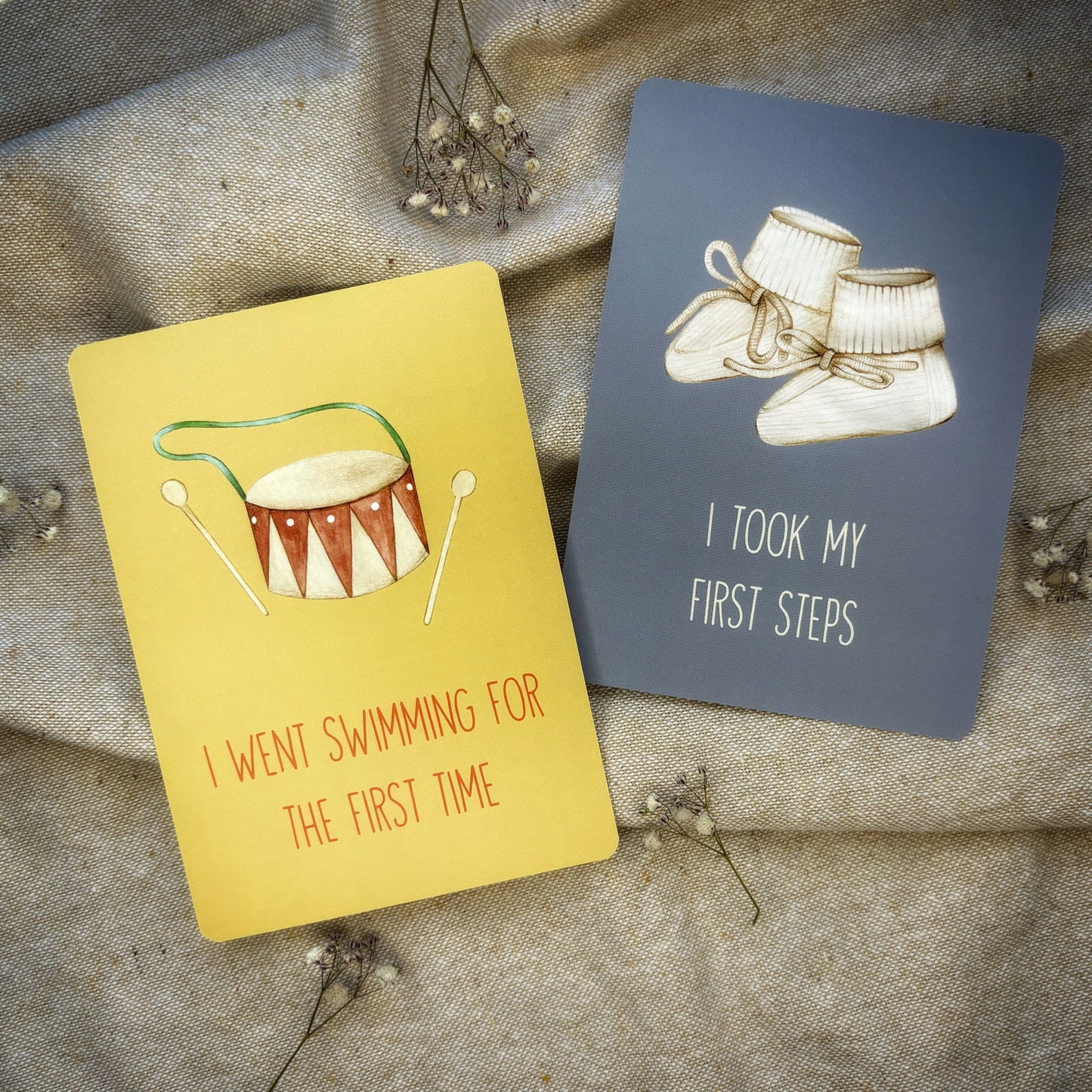 Baby Milestone Cards - Little Goose