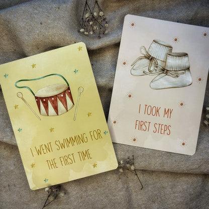 Baby Milestone Cards - Little Goose