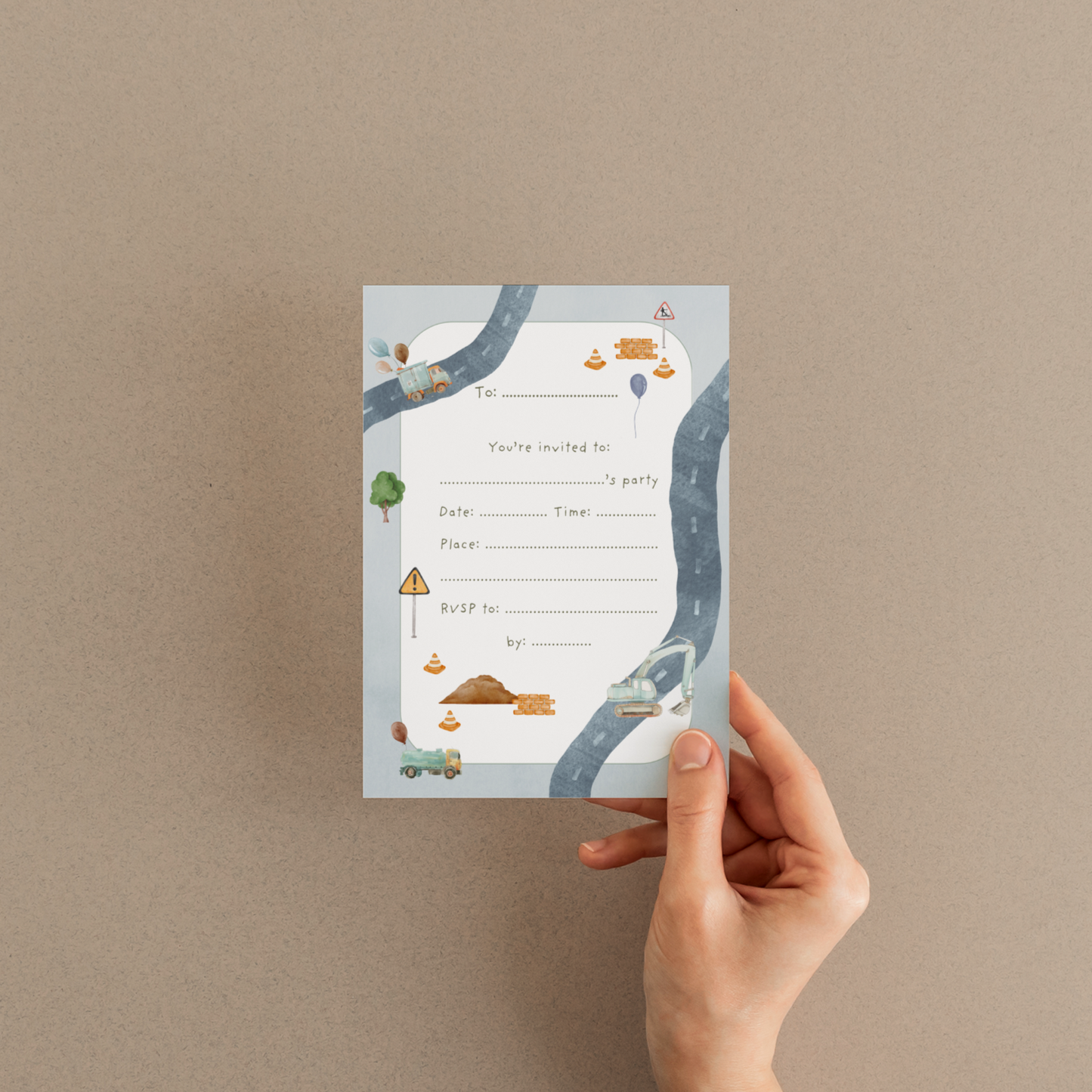 Birthday Invitations - Little Goose