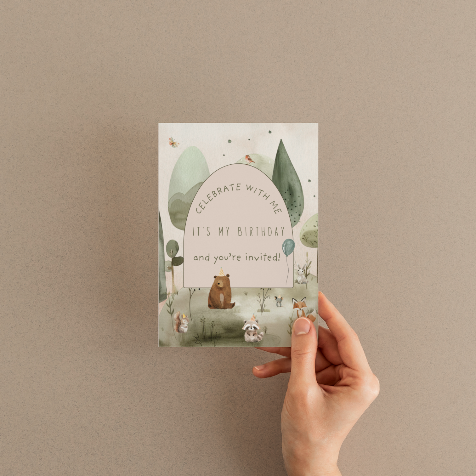 Birthday Invitations - Little Goose