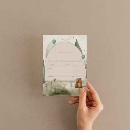 Birthday Invitations - Little Goose