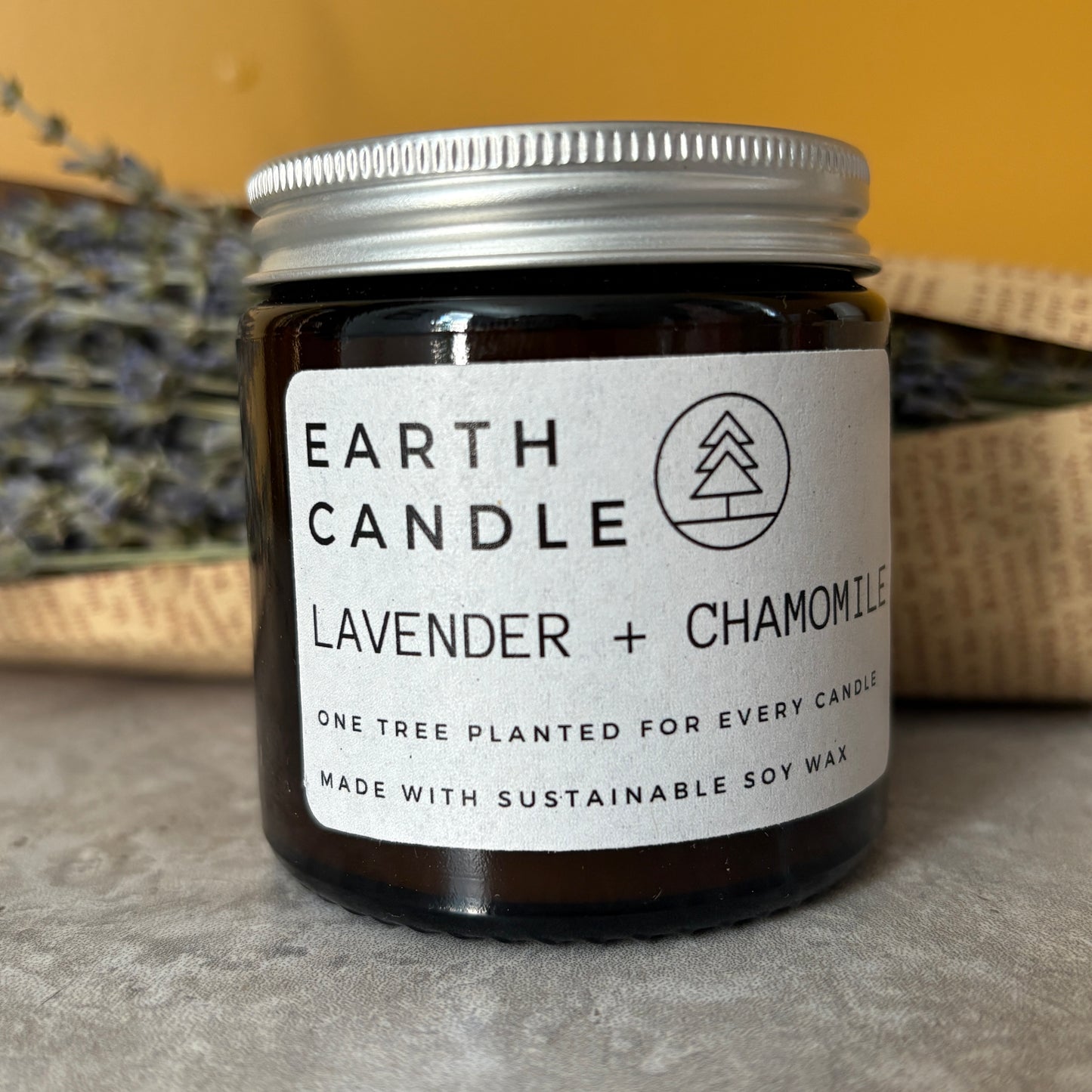 Lavender, Chamomile Candle