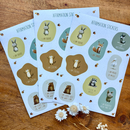 Affirmation Stickers for Kids