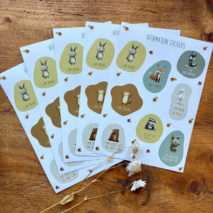 Affirmation Stickers for Kids