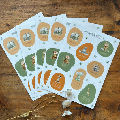 Affirmation Stickers for Kids