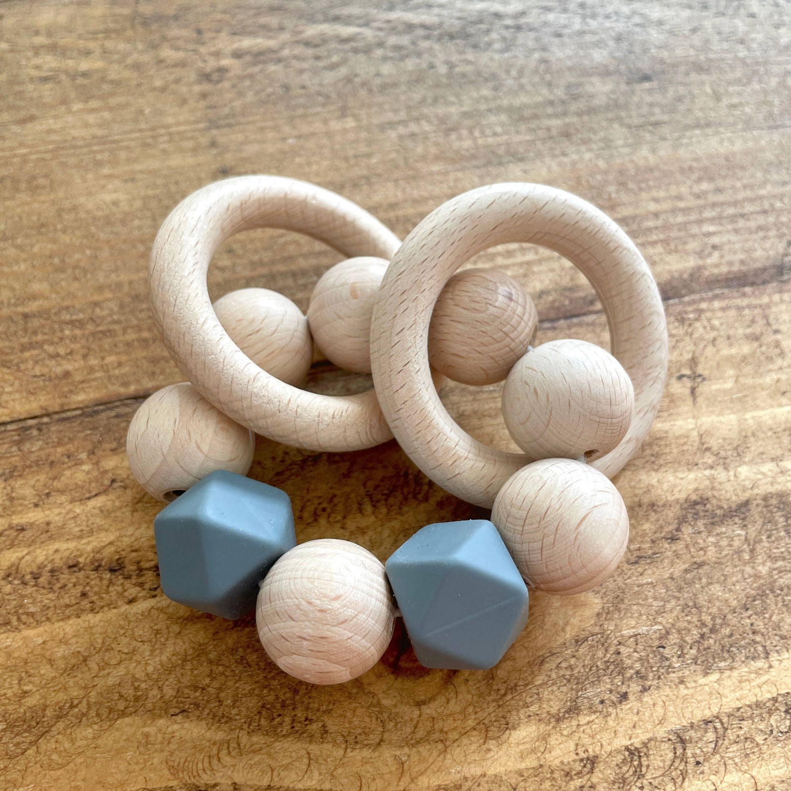 Rattle Geo Beads - Little Goose