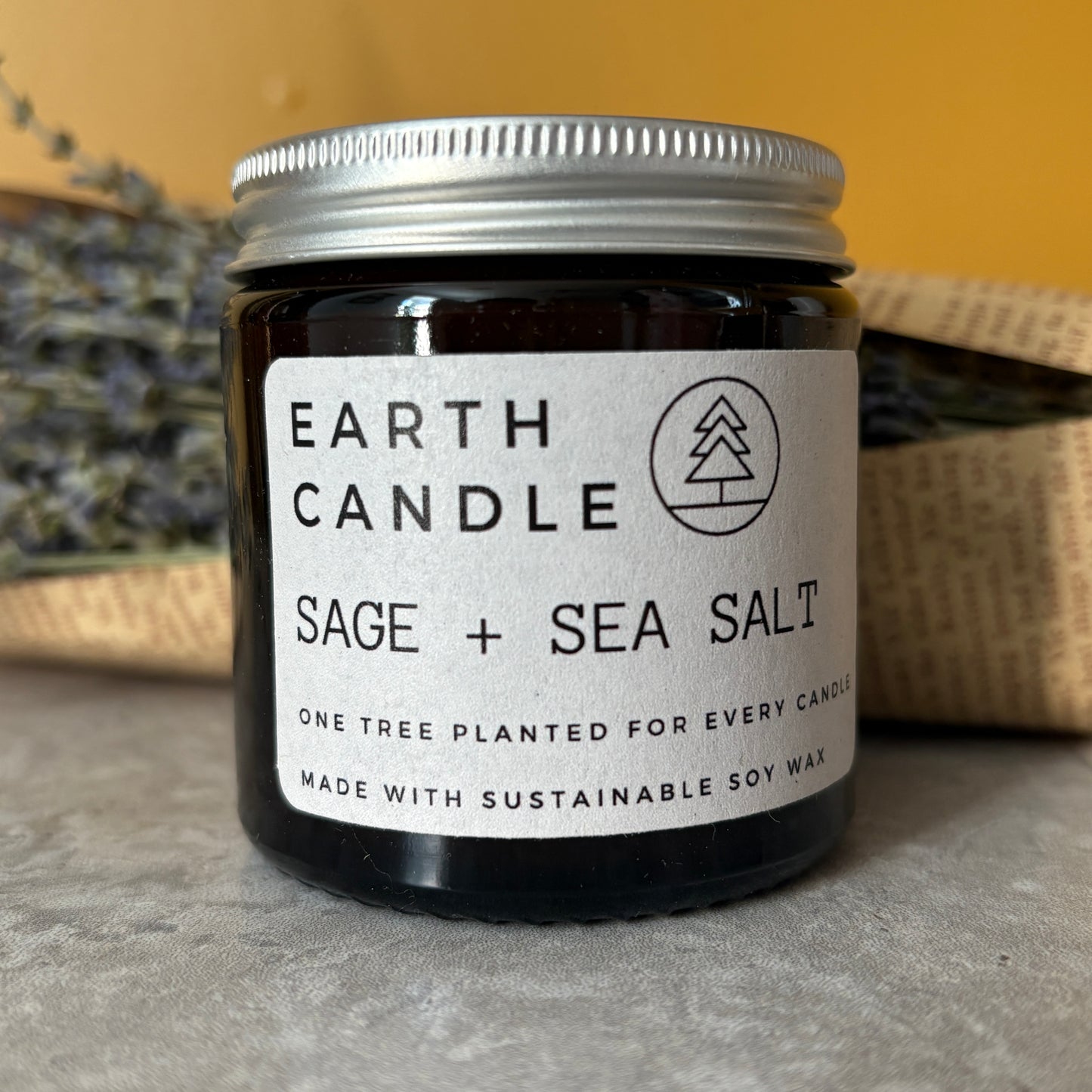 Sage, Sea Salt Candle