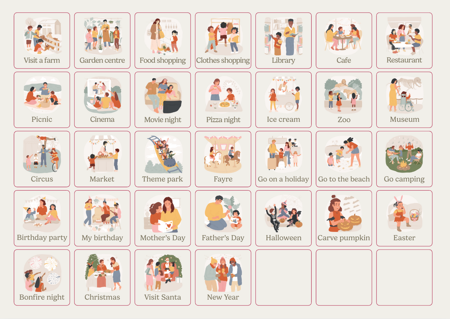 Planner Add-On Cards