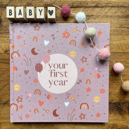 Your First Year - Baby Memory Book - Little Goose