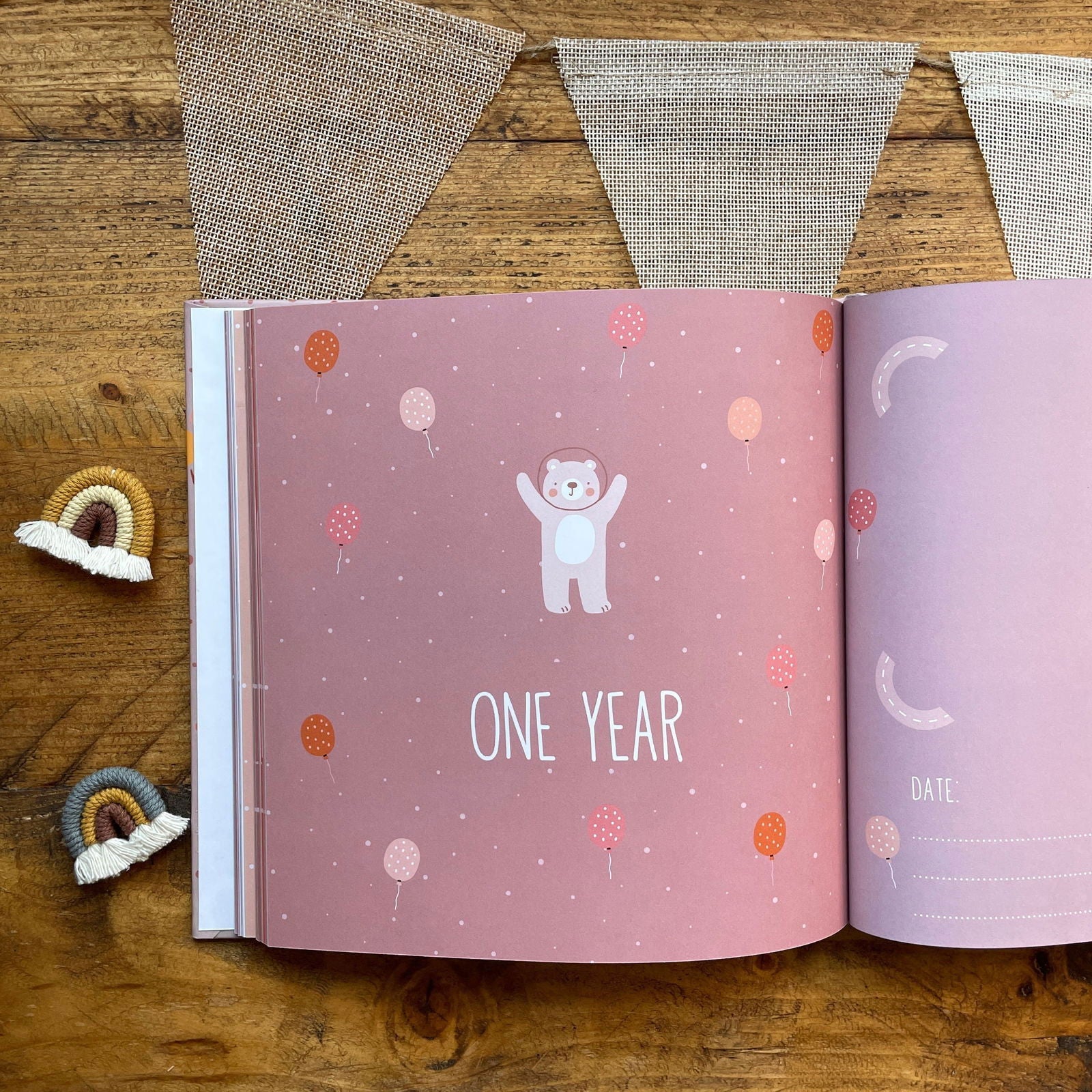 Your First Year - Baby Memory Book - Little Goose