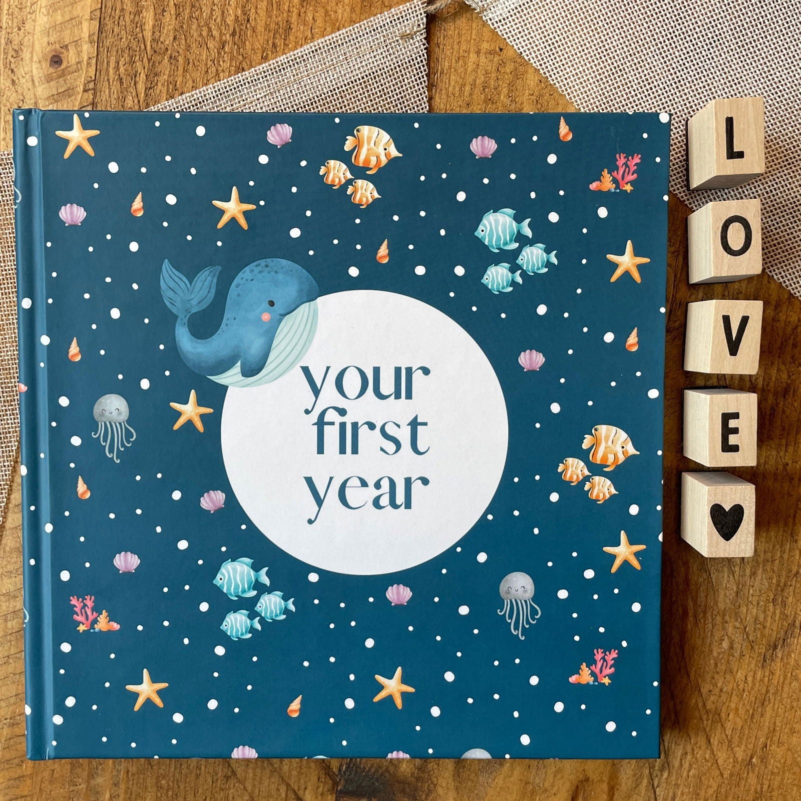 Your First Year - Baby Memory Book - Little Goose