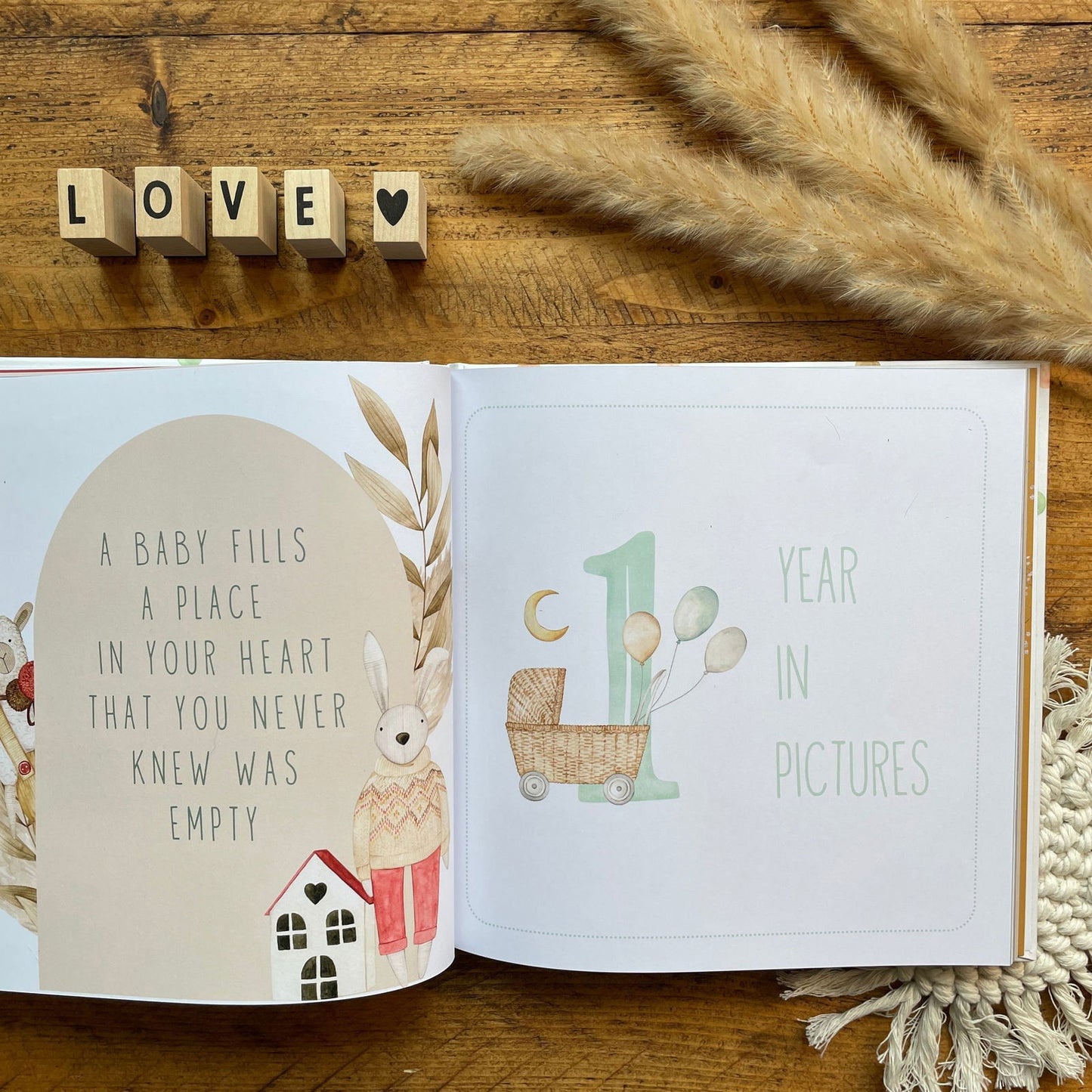 Your First Year - Baby Memory Book - Little Goose
