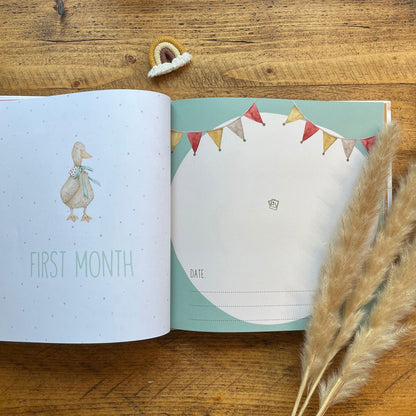 Your First Year - Baby Memory Book - Little Goose