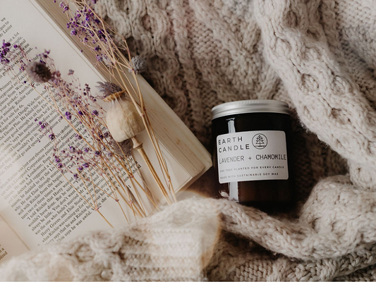 Lavender, Chamomile Candle