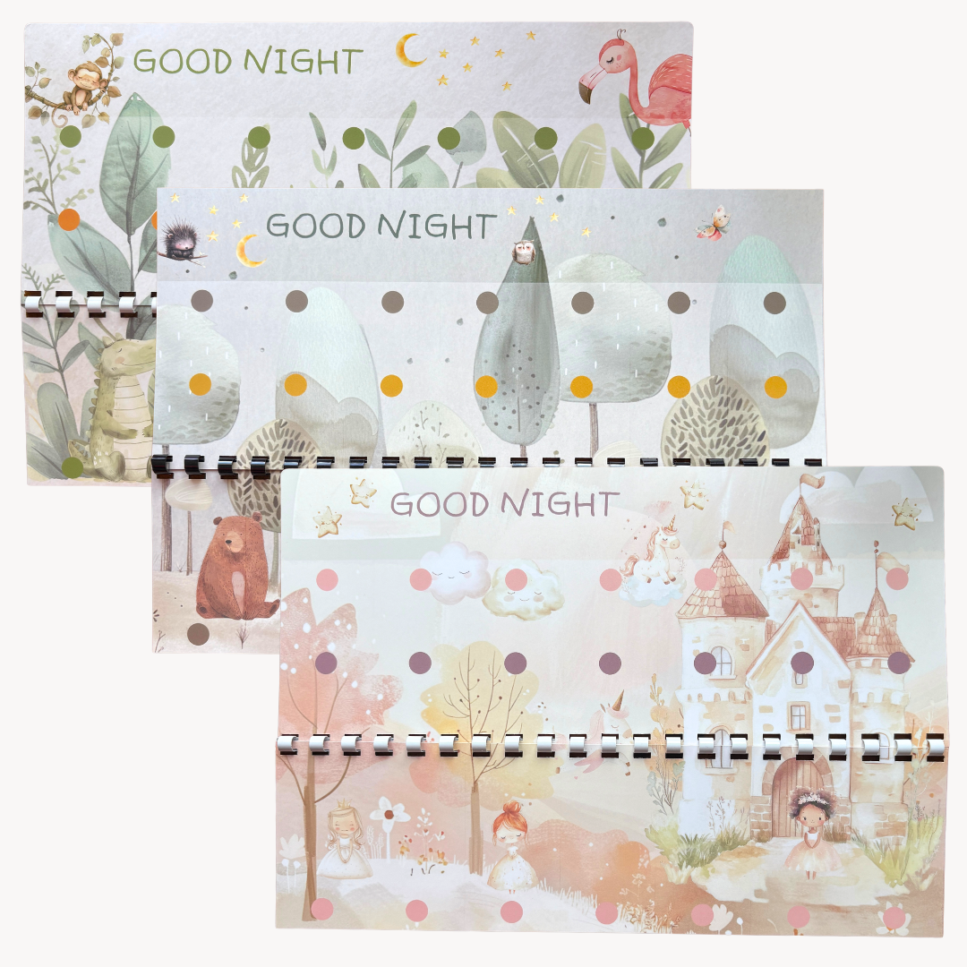 Kids Routine Planner | Visual Schedule | Morning & Evening | Little Goose