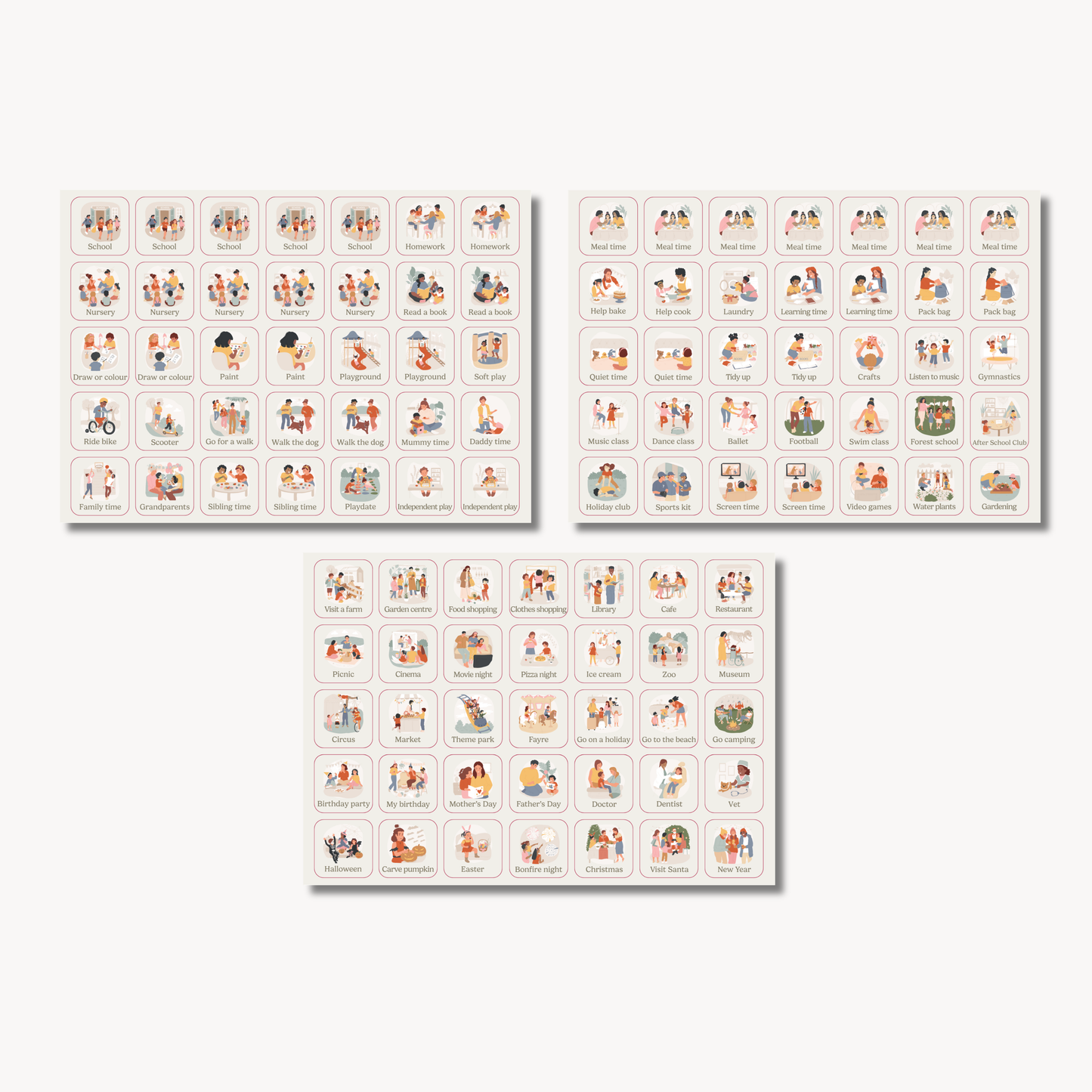 Weekly Planner for Kids A4